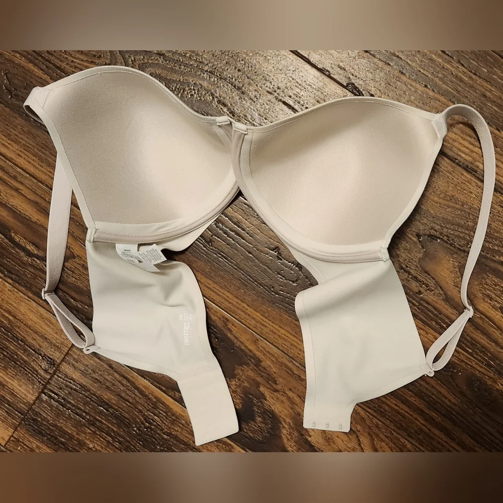 Aerie Smoothez Full Coverage Bra Sz 36D Off White Underwire - Picture 3 of 8